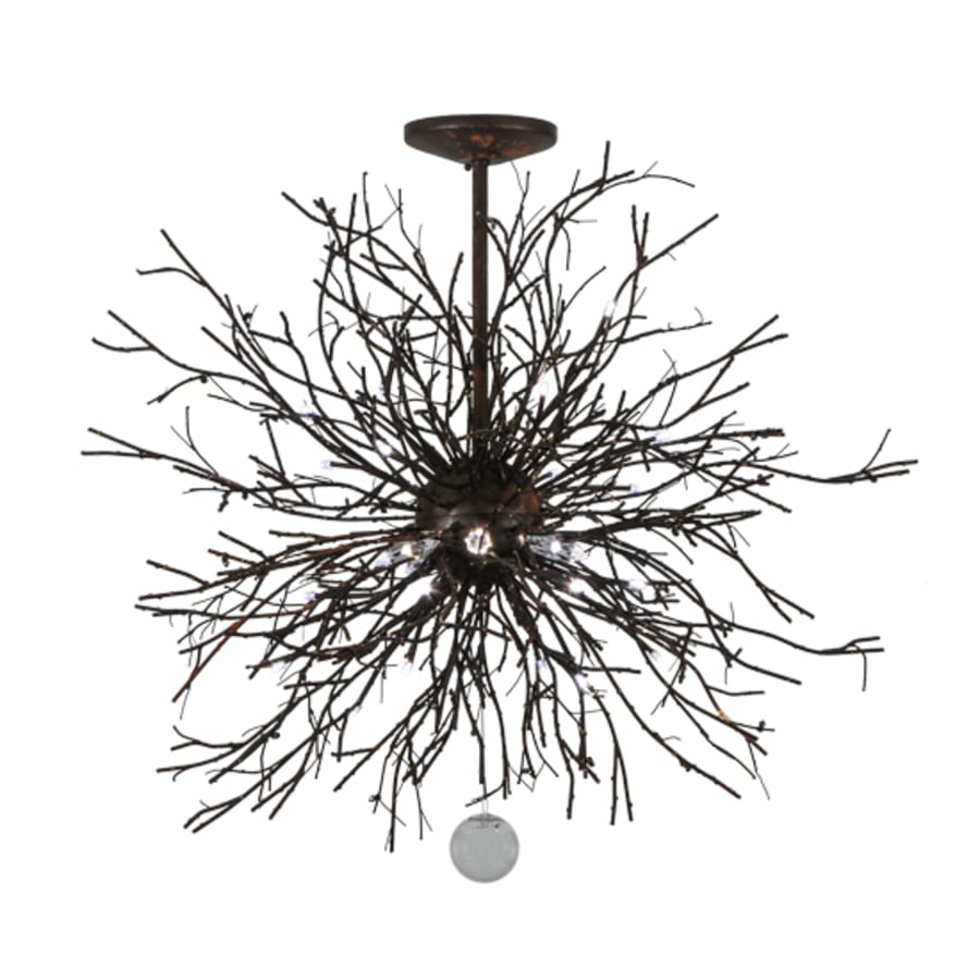 Meyda Tiffany Pussy Willow 20 Light 36" Wide Abstract Pendant