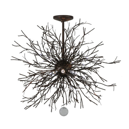 Meyda Tiffany Pussy Willow 20 Light 36" Wide Abstract Pendant