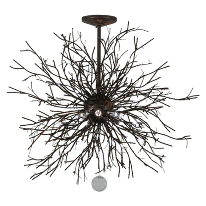 Meyda Tiffany Pussy Willow 20 Light 36" Wide Abstract Pendant