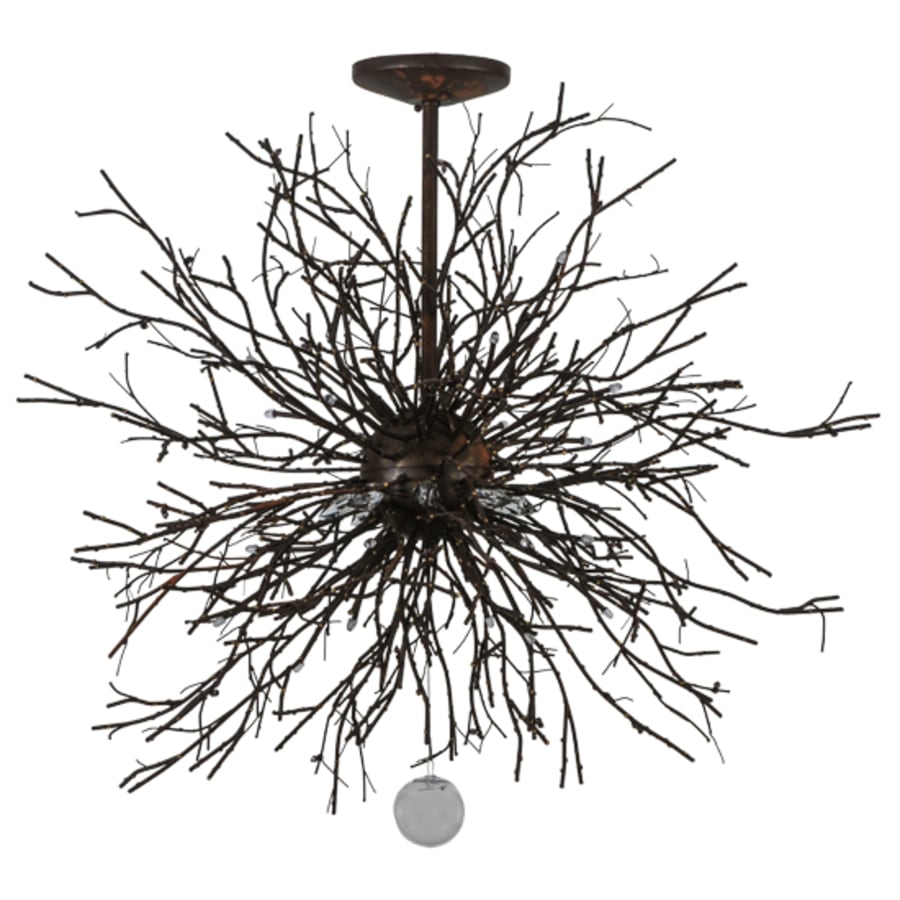 Meyda Tiffany Pussy Willow 20 Light 36" Wide Abstract Pendant