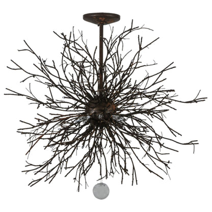 Meyda Tiffany Pussy Willow 20 Light 36" Wide Abstract Pendant