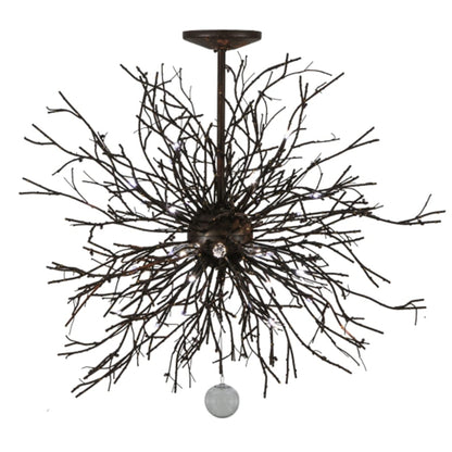 Meyda Tiffany Pussy Willow 20 Light 36" Wide Abstract Pendant