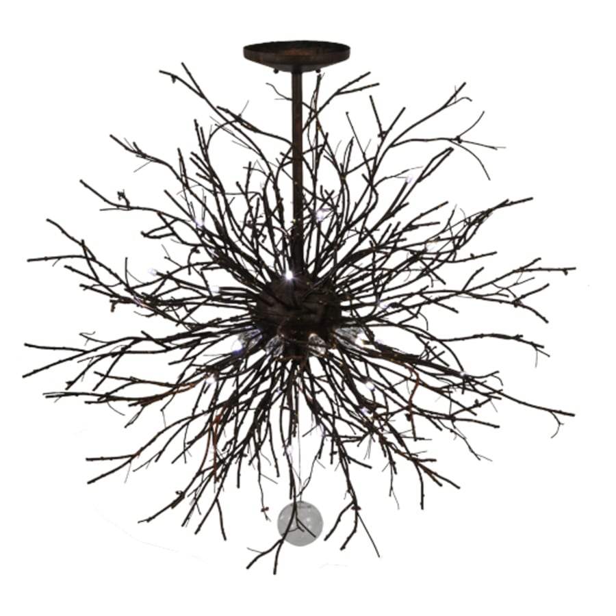 Meyda Tiffany Pussy Willow 20 Light 36" Wide Abstract Pendant
