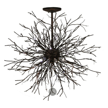 Meyda Tiffany Pussy Willow 20 Light 36" Wide Abstract Pendant