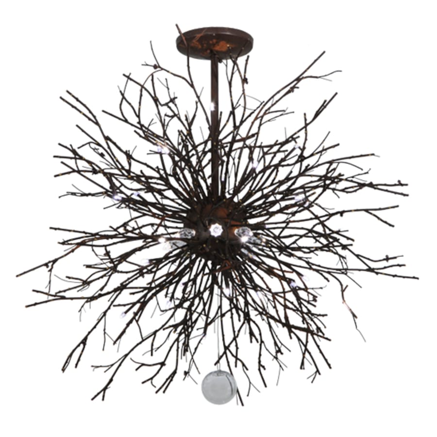 Meyda Tiffany Pussy Willow 20 Light 36" Wide Abstract Pendant
