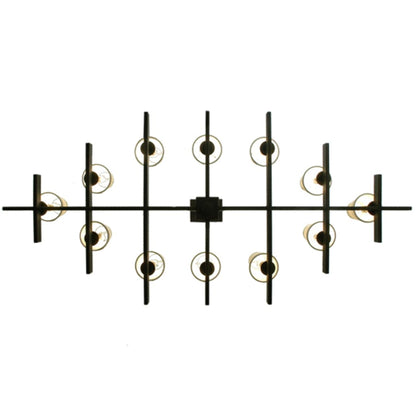 Meyda Tiffany Dante 12 Light 54" Wide Linear Chandelier