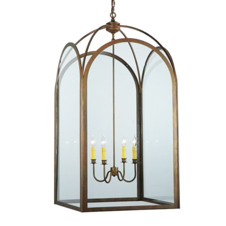 Meyda Tiffany Perin 4 Light 35" Wide Taper Candle Pendant