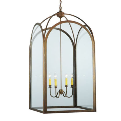 Meyda Tiffany Perin 4 Light 35" Wide Taper Candle Pendant