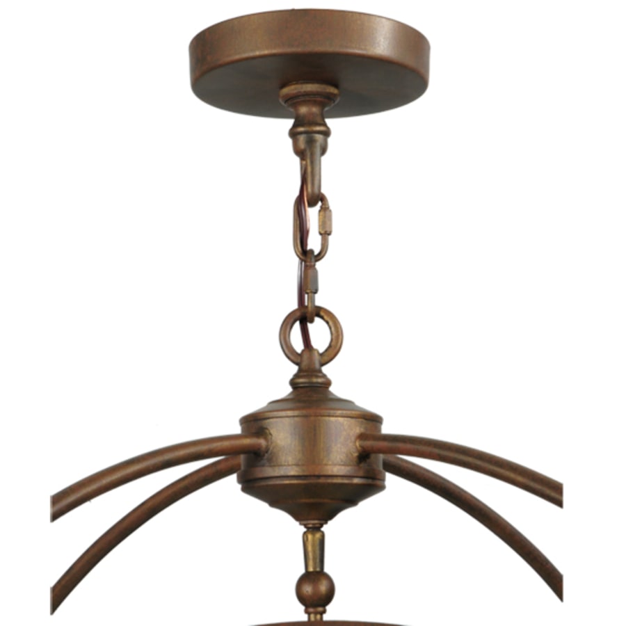 Meyda Tiffany Perin 4 Light 35" Wide Taper Candle Pendant