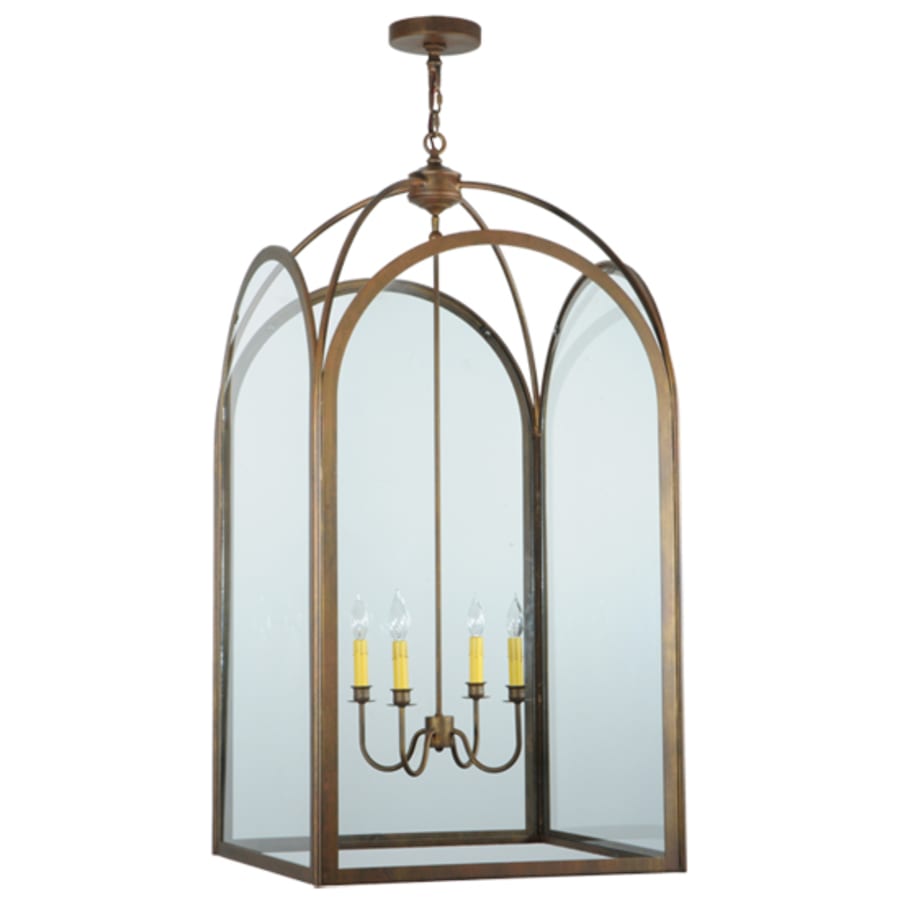 Meyda Tiffany Perin 4 Light 35" Wide Taper Candle Pendant