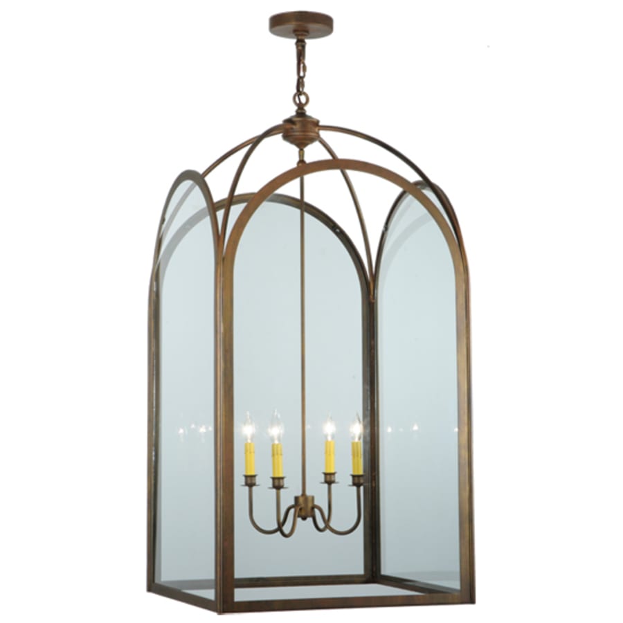 Meyda Tiffany Perin 4 Light 35" Wide Taper Candle Pendant