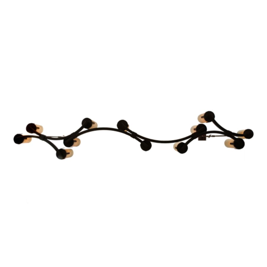 Meyda Tiffany Cero 12 Light 96" Wide Pillar Candle Style Chandelier