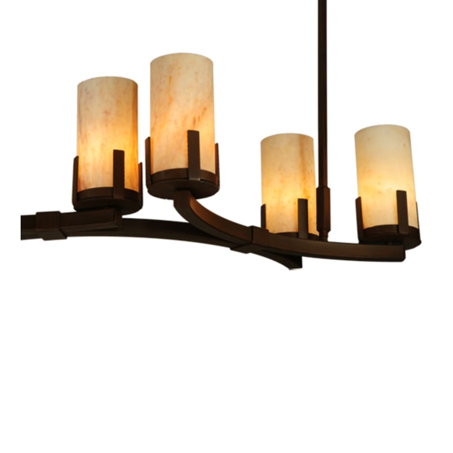 Meyda Tiffany Cero 12 Light 96" Wide Pillar Candle Style Chandelier