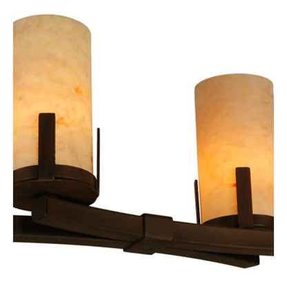 Meyda Tiffany Cero 12 Light 96" Wide Pillar Candle Style Chandelier