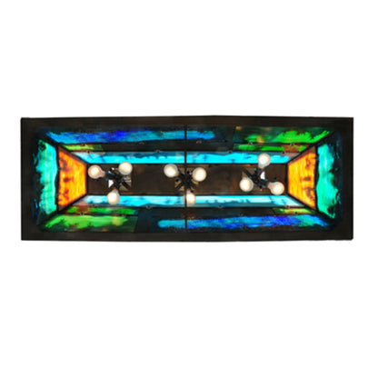 Meyda Tiffany Personalized 9 Light 54" Wide Linear Pendant