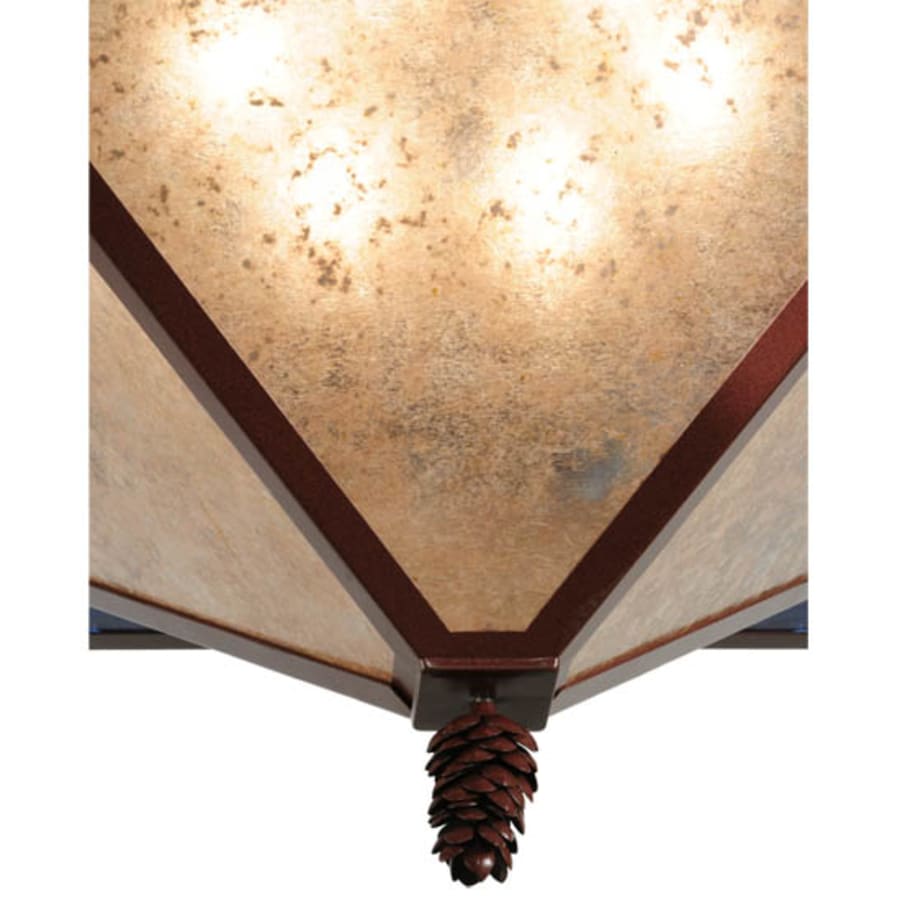 Meyda Tiffany Pine Lake 6 Light 57" Wide Pendant