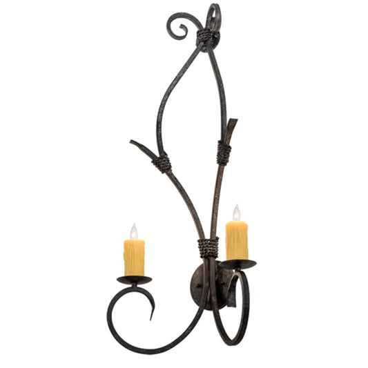 Meyda Tiffany Sienna 2 Light 36" Tall Wall Sconce