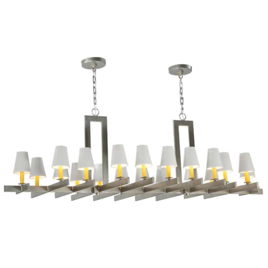 Meyda Tiffany Dante 20 Light 72" Wide Linear Chandelier