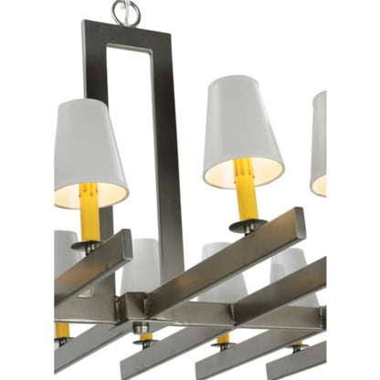 Meyda Tiffany Dante 20 Light 72" Wide Linear Chandelier
