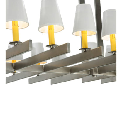Meyda Tiffany Dante 20 Light 72" Wide Linear Chandelier