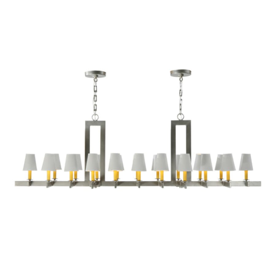 Meyda Tiffany Dante 20 Light 72" Wide Linear Chandelier