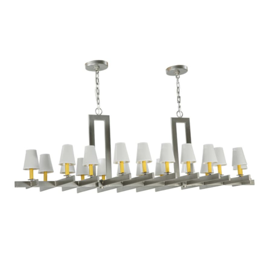 Meyda Tiffany Dante 20 Light 72" Wide Linear Chandelier