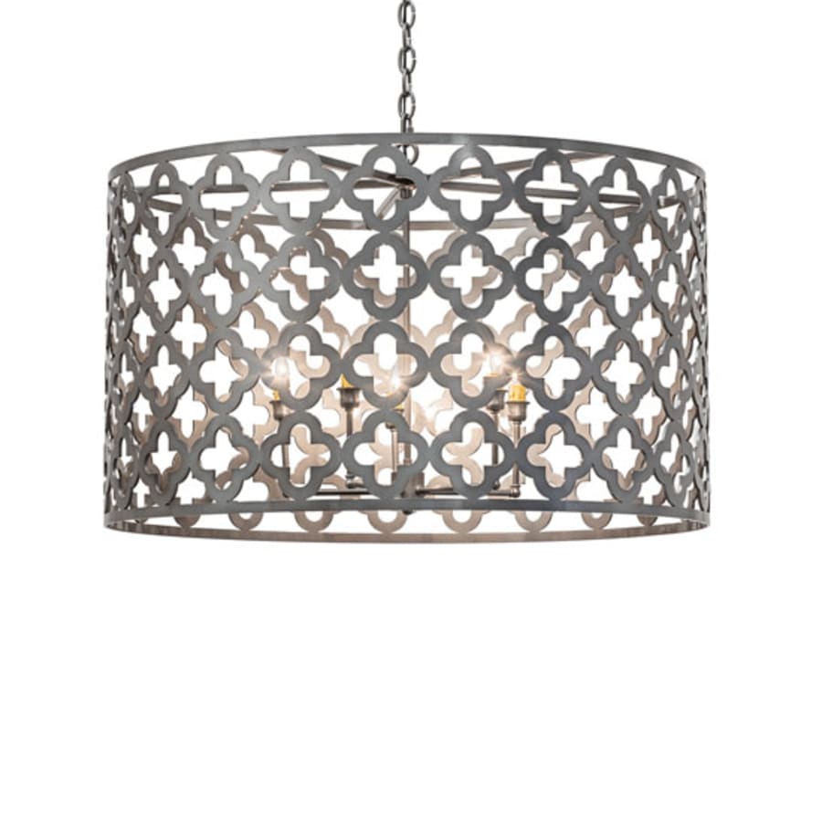 Meyda Tiffany Clover 5 Light 34" Wide Pendant