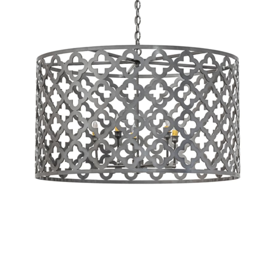 Meyda Tiffany Clover 5 Light 34" Wide Pendant