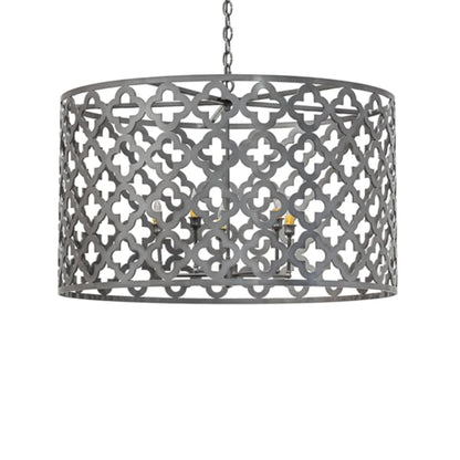 Meyda Tiffany Clover 5 Light 34" Wide Pendant