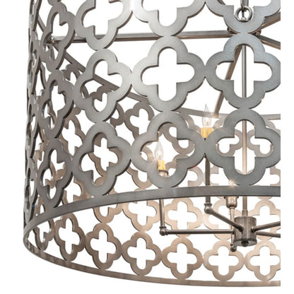Meyda Tiffany Clover 5 Light 34" Wide Pendant
