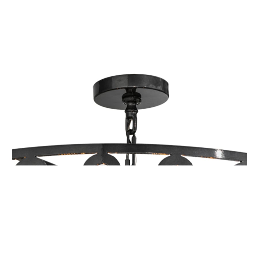 Meyda Tiffany Clover 5 Light 34" Wide Pendant