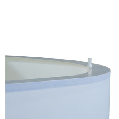 Meyda Tiffany Cilindro 6 Light 60" Wide Flush Mount Drum Ceiling Fixture - Nickel Finish - GU24 Bulb Base