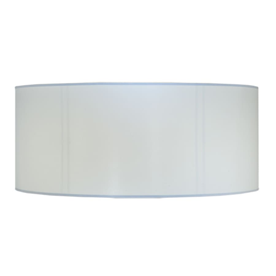 Meyda Tiffany Cilindro 6 Light 60" Wide Flush Mount Drum Ceiling Fixture - Nickel Finish - GU24 Bulb Base