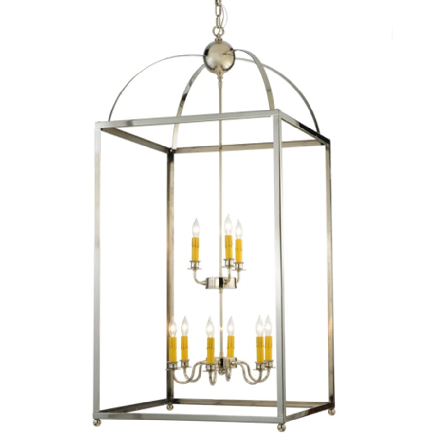 Meyda Tiffany Pavilion 9 Light 34" Wide Taper Candle Pendant