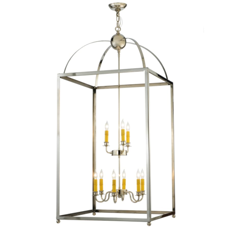 Meyda Tiffany Pavilion 9 Light 34" Wide Taper Candle Pendant