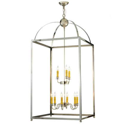 Meyda Tiffany Pavilion 9 Light 34" Wide Taper Candle Pendant