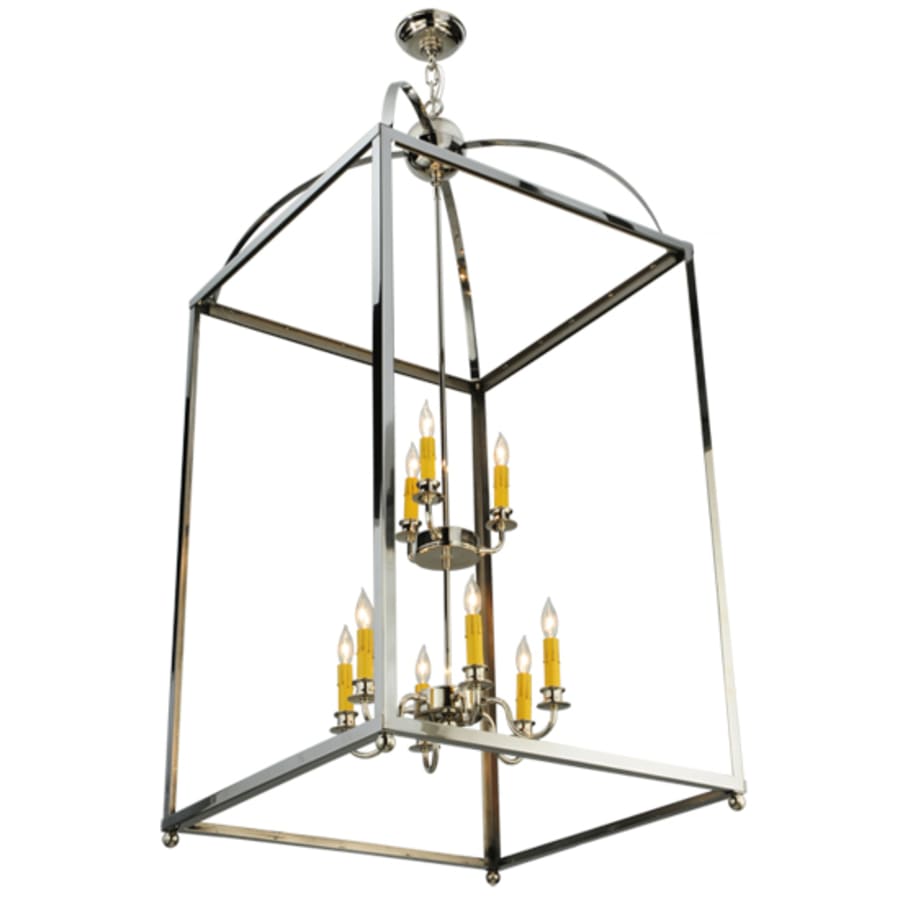 Meyda Tiffany Pavilion 9 Light 34" Wide Taper Candle Pendant