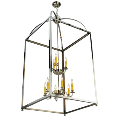 Meyda Tiffany Pavilion 9 Light 34" Wide Taper Candle Pendant