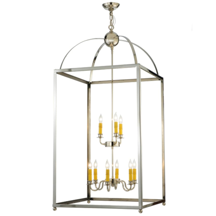 Meyda Tiffany Pavilion 9 Light 34" Wide Taper Candle Pendant