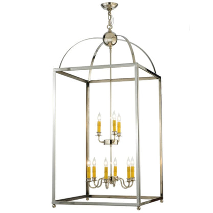 Meyda Tiffany Pavilion 9 Light 34" Wide Taper Candle Pendant