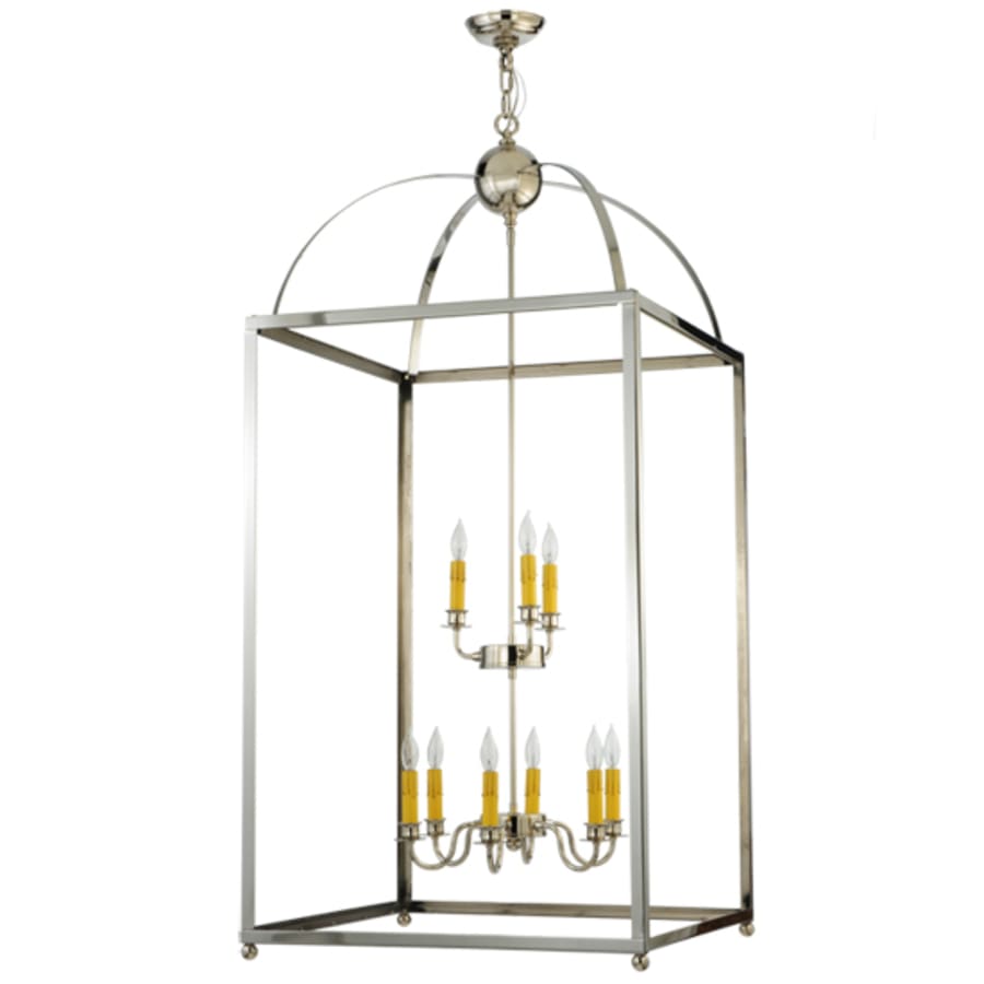 Meyda Tiffany Pavilion 9 Light 34" Wide Taper Candle Pendant