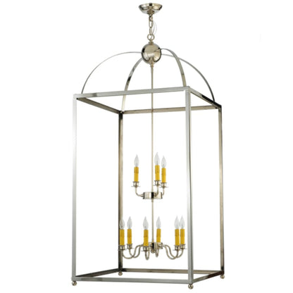 Meyda Tiffany Pavilion 9 Light 34" Wide Taper Candle Pendant