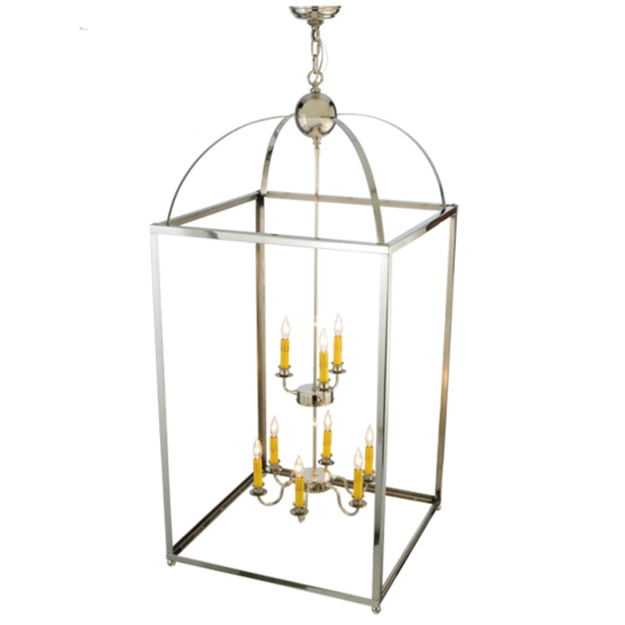 Meyda Tiffany Pavilion 9 Light 34" Wide Taper Candle Pendant