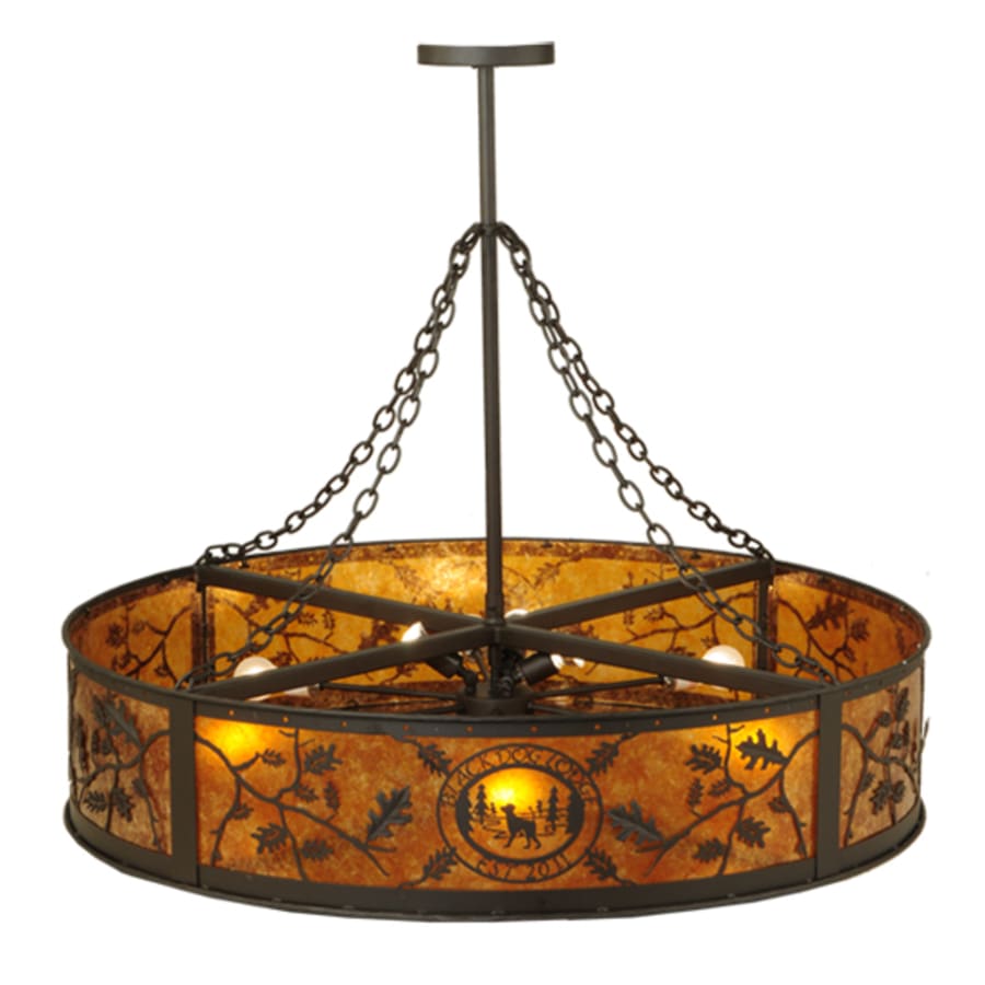 Meyda Tiffany Personalized 6 Light 44" Wide Suspension Pendant