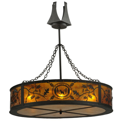 Meyda Tiffany Personalized 6 Light 44" Wide Suspension Pendant