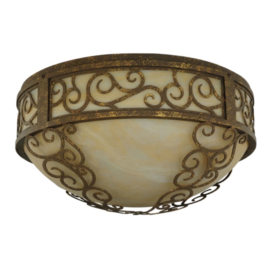Meyda Tiffany Lilliana 3 Light 21" Wide Flush Mount Bowl Ceiling Fixture