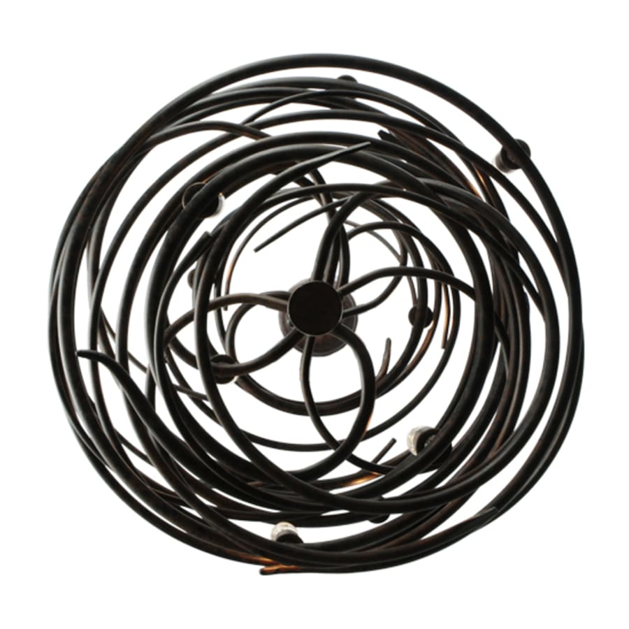 Meyda Tiffany Cyclone 9 Light 21" Wide Taper Candle Style Chandelier