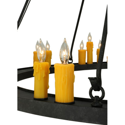 Meyda Tiffany Deina 28 Light 60" Wide Taper Candle Style Chandelier