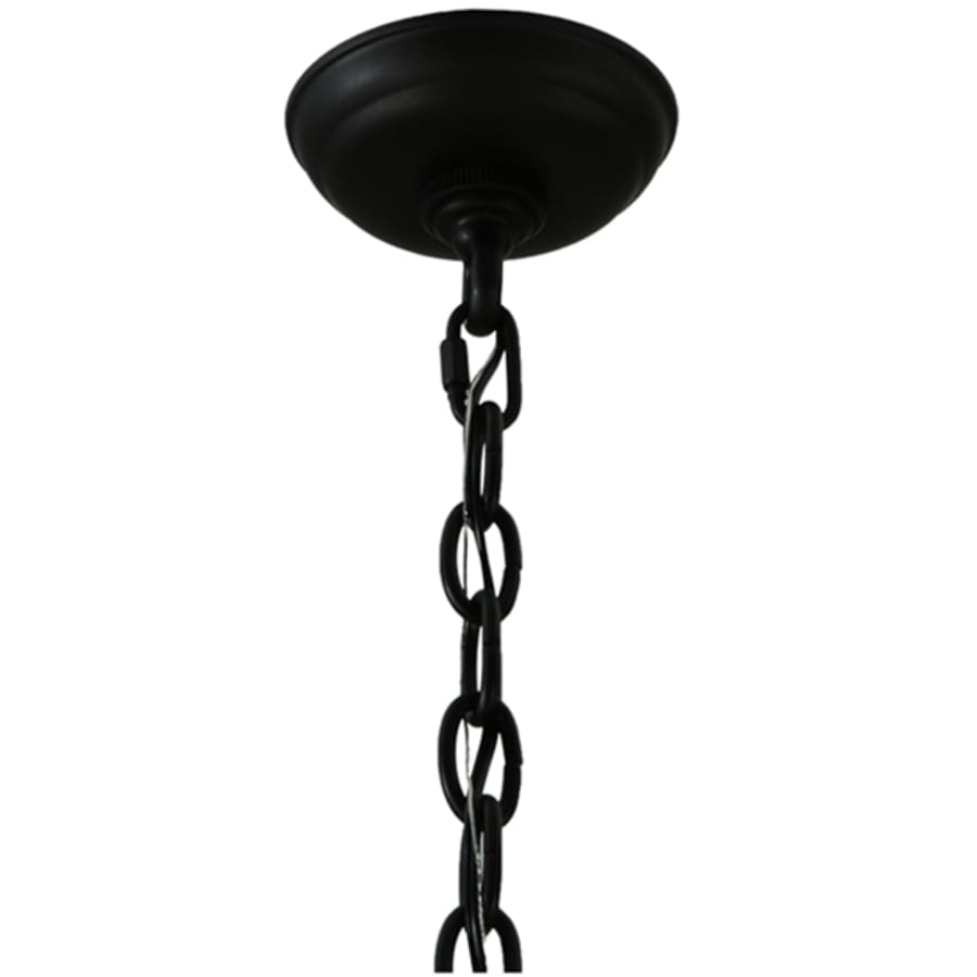 Meyda Tiffany Corrina 8 Light 36" Wide Chandelier - Blackwash Finish