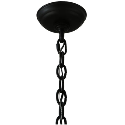 Meyda Tiffany Corrina 8 Light 36" Wide Chandelier - Blackwash Finish
